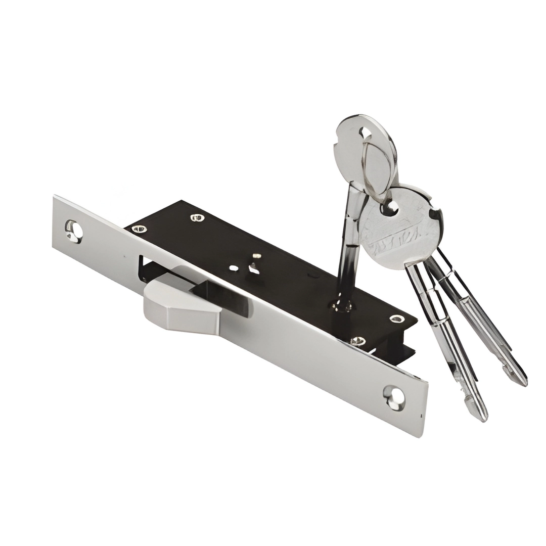 Sliding Door Hook Lock with Keys
